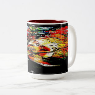 Autumn Candy Two-Tone Coffee Mug