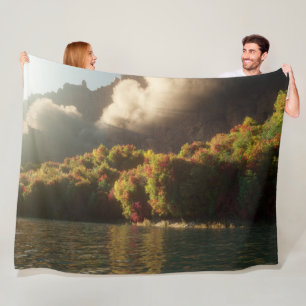 Autumn Canyon Fleece Blanket