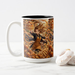 Autumn Caramel Bakery Mug – Sweet Golden Harvest