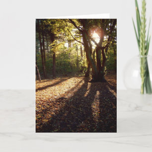 Autumn card