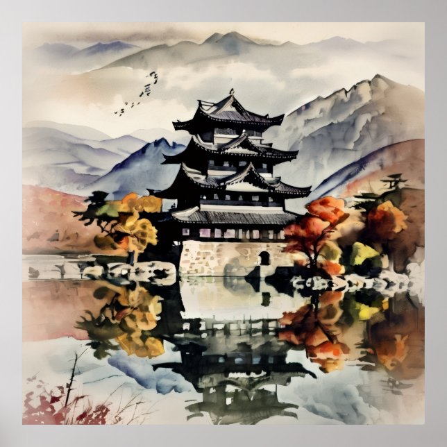 Autumn Castle Poster (Front)