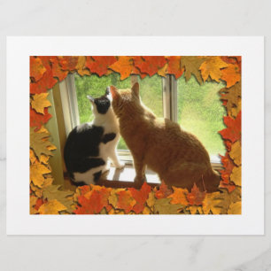 Autumn Cats Flyer