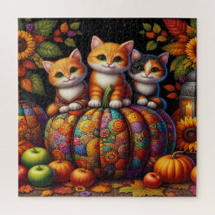 Autumn Cats Puzzle