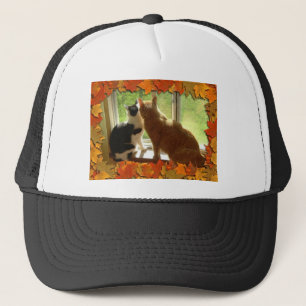 Autumn Cats Trucker Hat