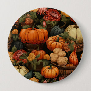 Autumn Celebration 10 Cm Round Badge