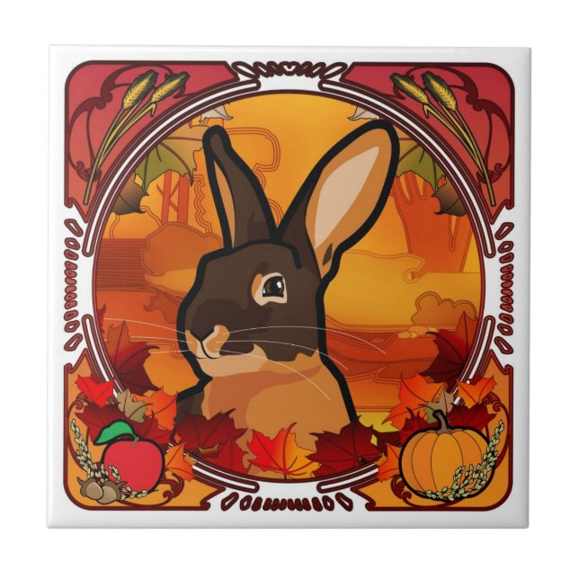 AUTUMN CERAMIC TILE (Front)