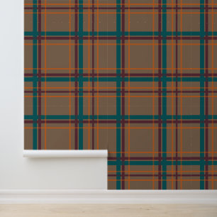 Autumn Chic Plaid Wallpaper