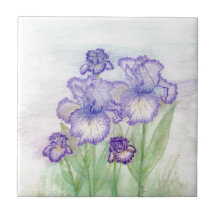 Autumn Circus and Art Deco Iris'