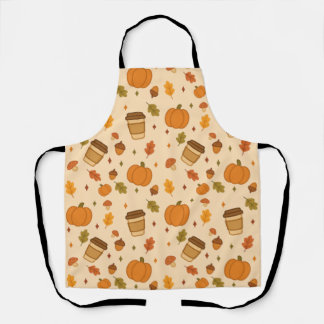 Autumn Coffee Apron