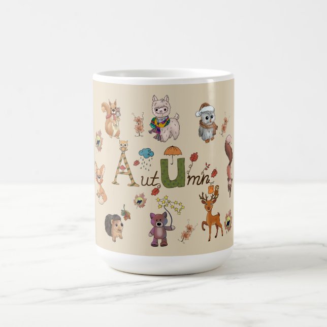 autumn coffee mug (Center)