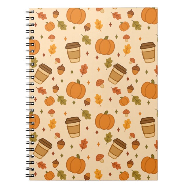 Autumn Coffee Notebook (Front)