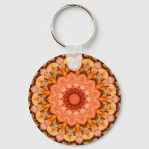 Autumn Colorburst Key Ring