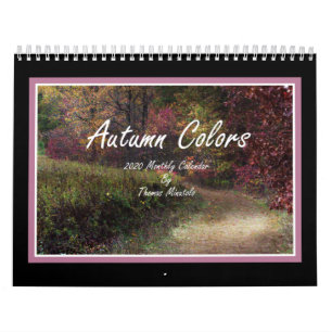 Autumn Colors 2020 Calendar By Thomas Minutolo