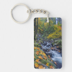 Autumn Colour Along Starvation Creek Falls Key Ring