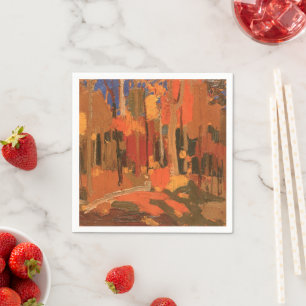 Autumn Colour by Tom Thomson Napkin