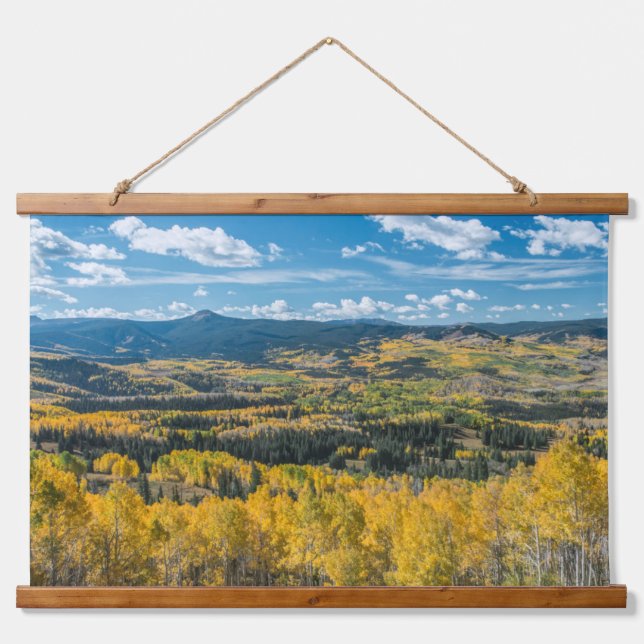 Autumn Colour in Flat Tops | Routt National Forest Hanging Tapestry (Front)