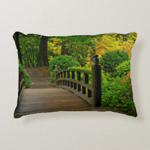 Autumn Colour, Portland Japanese Garden Decorative Cushion
