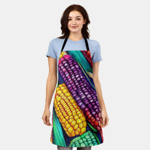 Autumn Coloured Corn Apron