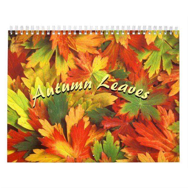 Autumn Colours 2018 Calendar (Cover)