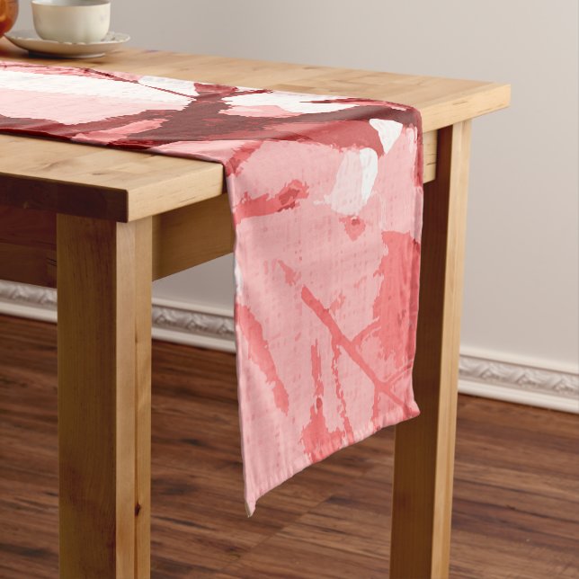 Autumn colours, leaves 3 short table runner (In Situ)