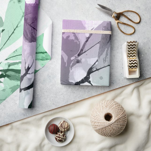 Autumn colours, leaves 5 wrapping paper (Crafts)