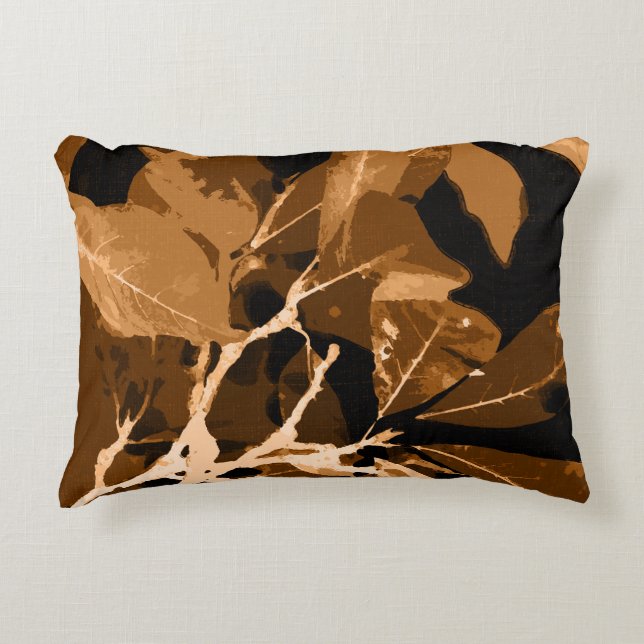 Autumn colours, leaves 6 decorative cushion (Front)