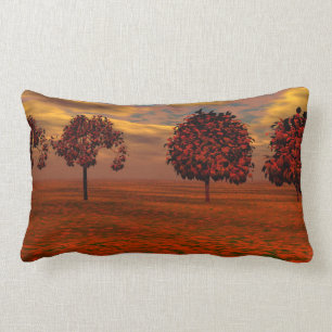 Autumn Colours Maple Trees Art Gifts Lumbar Cushion