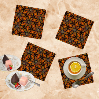 Autumn Colours Modern Design Coasters