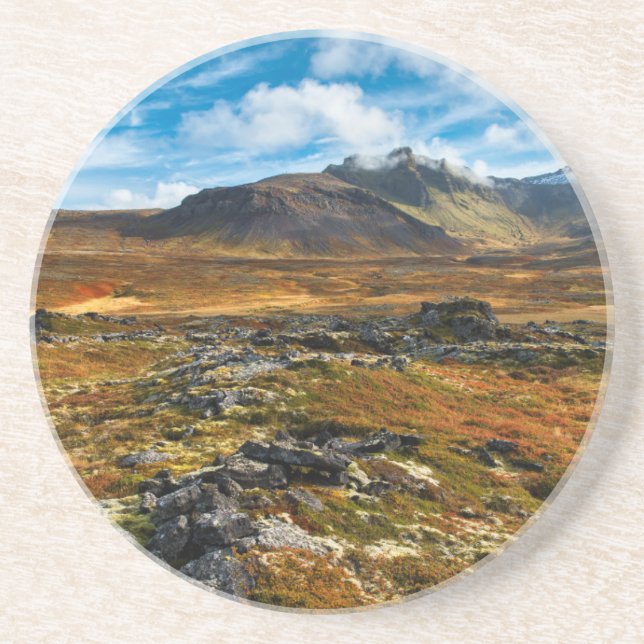 Autumn colours on the landscape coaster (Front)