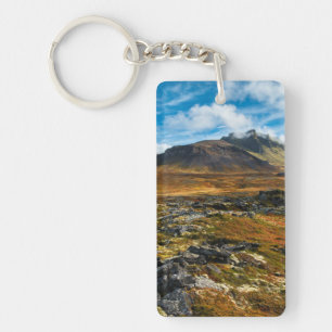 Autumn colours on the landscape key ring