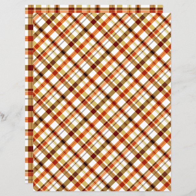 Autumn Colours Plaid (Front/Back)