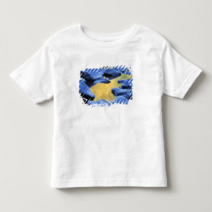 Autumn colours reflected in a wading pool, toddler T-Shirt