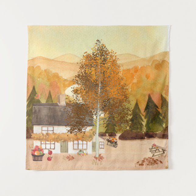 Autumn Colours Tapestry (Front)