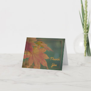Autumn Colours Thank You Card