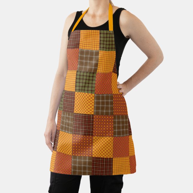 Autumn Comfort Quilt Apron (Insitu)