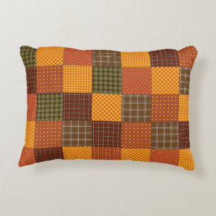 Autumn Comfort Quilt Decorative Cushion