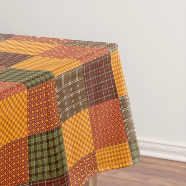 Autumn Comfort Quilt Tablecloth (In Situ)