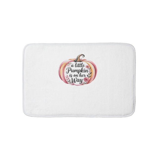 Autumn Coquette Mama – Cosy Fall Aesthetic with Bo Bath Mat (Front)