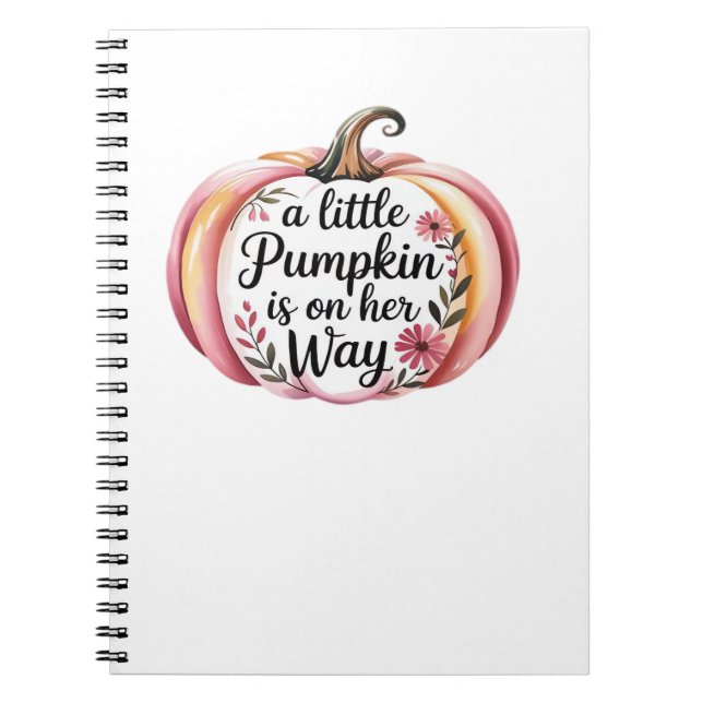 Autumn Coquette Mama – Cosy Fall Aesthetic with Bo Notebook (Front)