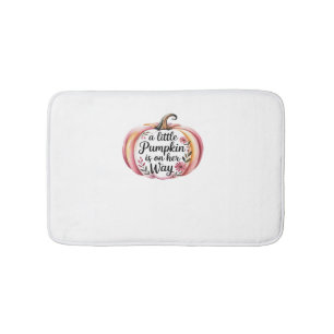 Autumn Coquette Mama – Cozy Fall Aesthetic with Bo Bath Mat