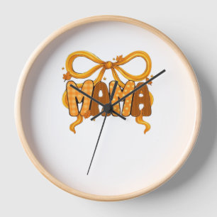 Autumn Coquette Mama – Cozy Fall Aesthetic with Bo Clock