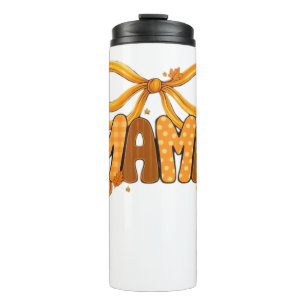 Autumn Coquette Mama – Cozy Fall Aesthetic with Bo Thermal Tumbler
