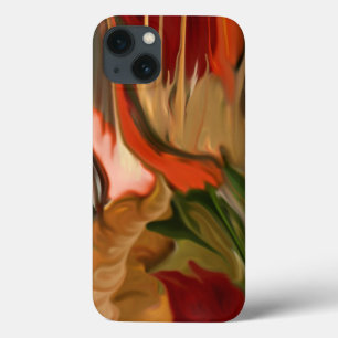 Autumn Cornucopia Abstract Art iPhone 13 Case