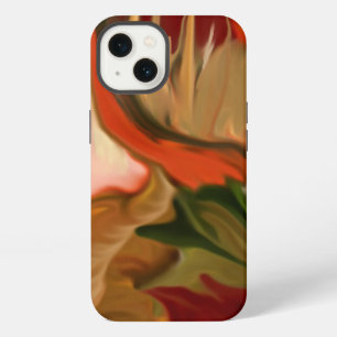 Autumn Cornucopia Abstract Art iPhone Case