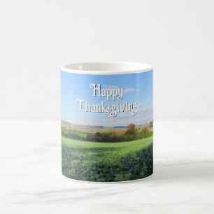 Autumn Country Walk - Personalised Thanksgiving Coffee Mug