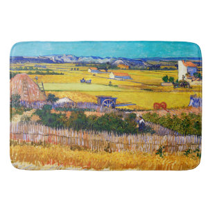 Autumn Countryside, Van Gogh Bath Mat