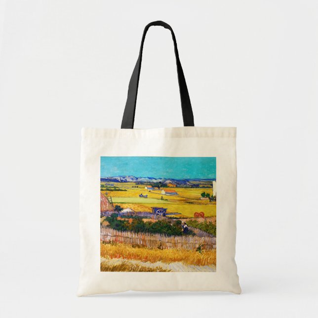 Autumn Countryside, Van Gogh Tote Bag (Front)
