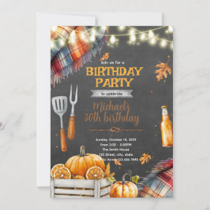 Autumn Couples Shower Party Invitation