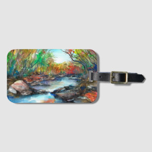 Autumn Creek Luggage Tag