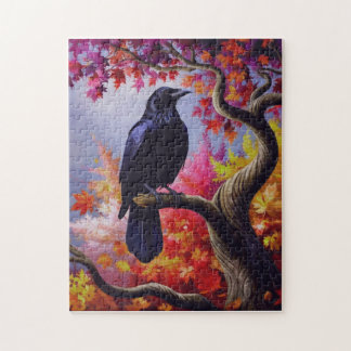 Autumn Crow Vibes! Jigsaw Puzzle